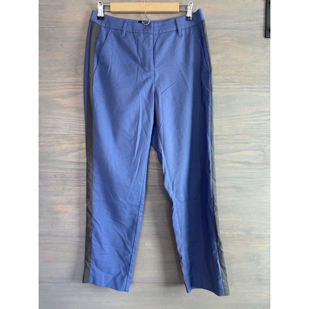 WILDFANG THE EMPOWER
COLORBLOCK SLIM
CROP PANT IN PURPLE BLACK SIZE 6